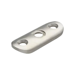 Nadpájacia platňa na trubku ø 42,4 mm, brúsená AISI 304 Nadpájacia platňa na trubku ø 42,4 mm, brúsená AISI 304